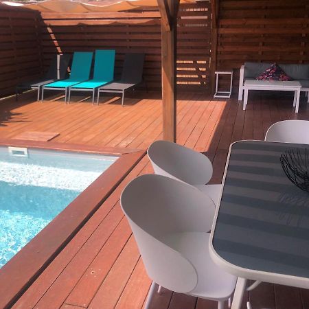 Maison Ste Anne/Marin Piscine personnelle vue sur mer Le Marin Extérieur photo